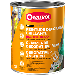 Aérosol antirouille incolore Owatrol Rustol 300ml - Séguret Décoration