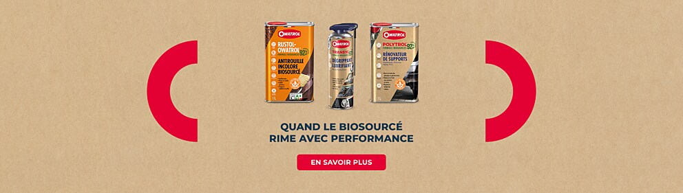 NOS PRODUITS BIOSOURCÉS