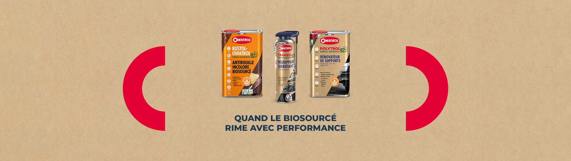 Header Image Gamme Biosourcé Owatrol®
