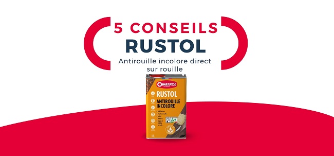 RUSTOL vernis transparent protection anti rouille