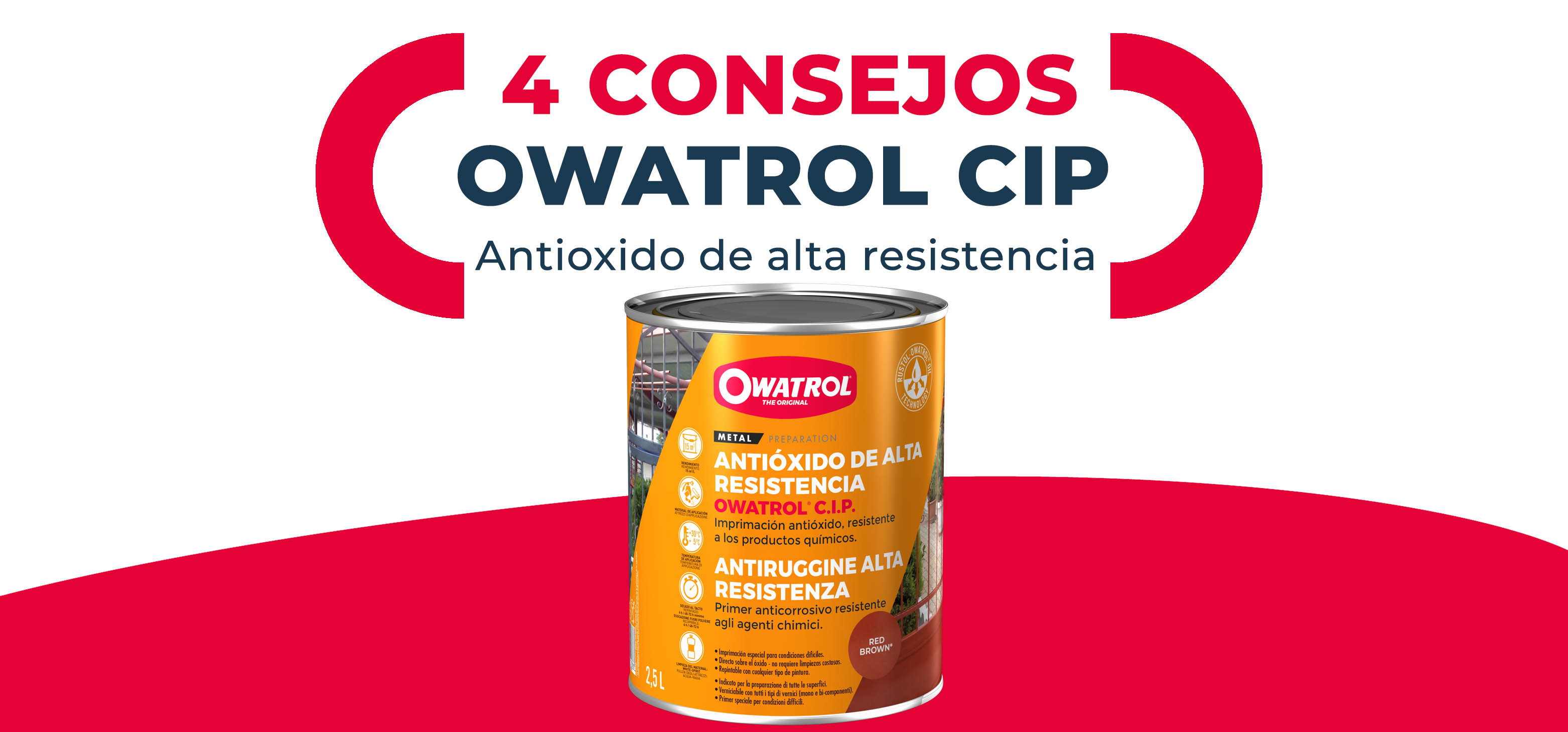 Los 4 consejos de expertos del OWATROL CIP