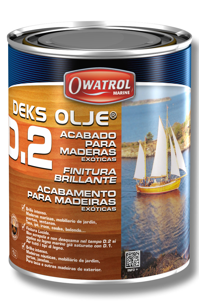 Limpiador Decapante en Gel de Aceites de Madera AQUANETT Owatrol 1 Lt